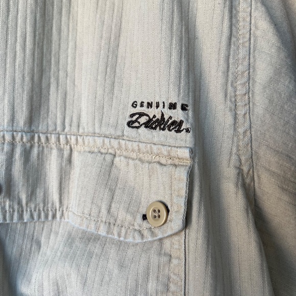 Genuine Dickies Mens Short Sleeve 3X Shirt Tan - Picture 6 of 6